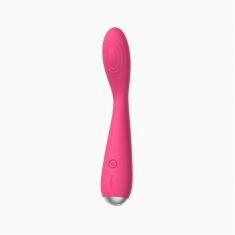 Svakom Iris - вибромассажер для клитора и точки G, 18х3 см