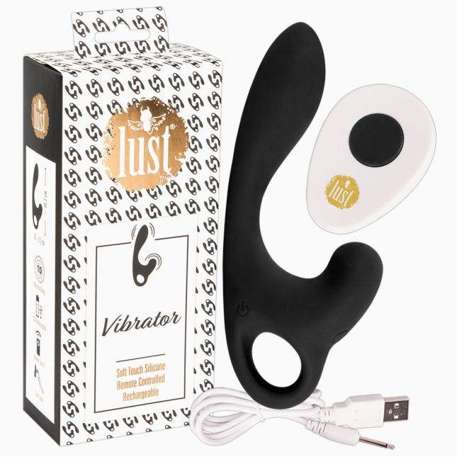 Комп'ютерний вібратор - Lust Vibrator Black