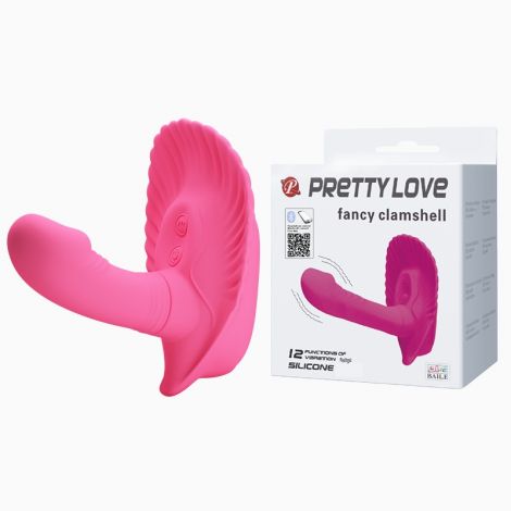 Вібратор - Pretty Love Fancy Clamshell Pink