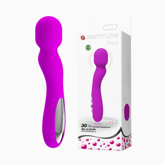 Вибратор - Pretty Love Paul Massager Pink