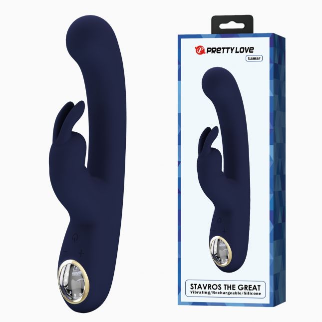 Вібратор - Pretty Love Lamar Vibrator Blue