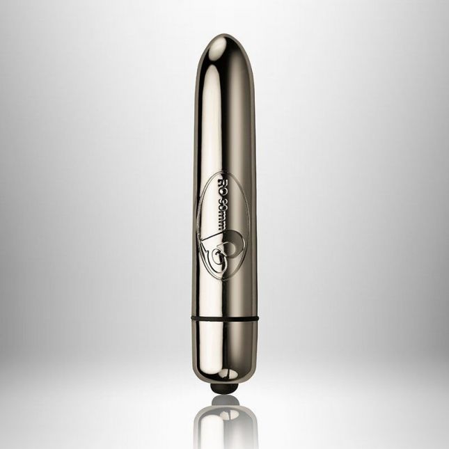 Вібратор Rocks Off RO - 90mm 10 Speed CHROME