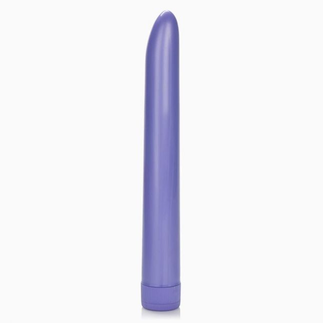 Большой пластиковый вибратор XXL Massager Platinum, 25х4 см (сиреневый)
