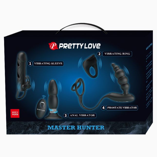 Секс набір - Pretty Love Master Hunter Set Секс набір - Pretty Love Master Hunter Set