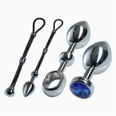 Секс набір - MALESATION Alu Cock - Grip Set groß