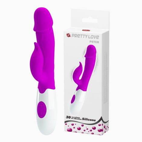 Вібратор - Pretty Love Peter Vibrator Purple