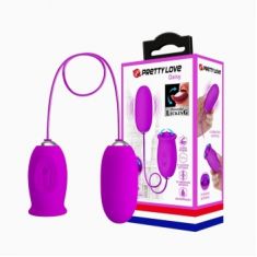 Вибратор - Pretty Love Daisy Licking Vibrator Purple