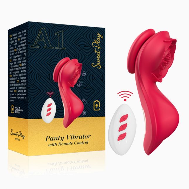 Вібратор - Erospace Sweet Play Panty Vibrator With Remote Control A1