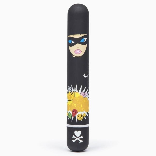 Tokidoki Вібратор з 7 функціями Black Robber Woman
