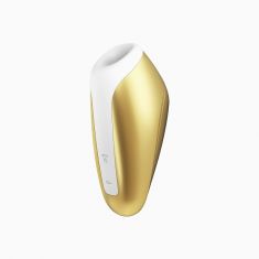 Satisfyer Love Breeze компактный вакуумный стимулятор клитора, 9.8 см (желтый)
