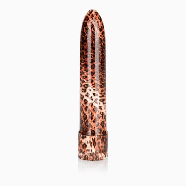 CalExotics Leopard Massager Mini пластиковий вібратор, 11х3, 5 см