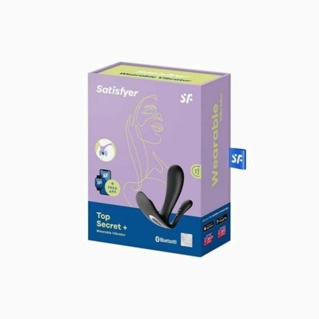 Вібратор - Satisfyer Top Secret+ Black (App) Вібратор - Satisfyer Top Secret+ Black (App)