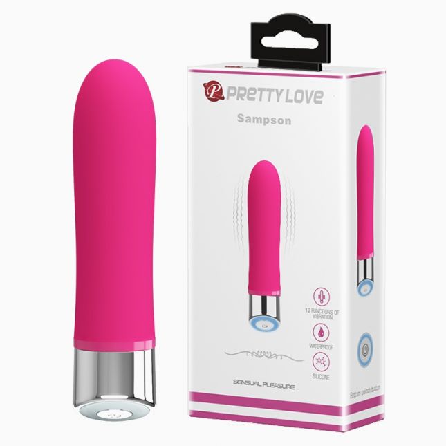 Класичний вібратор - Pretty Love Sampson Vibrator Pink