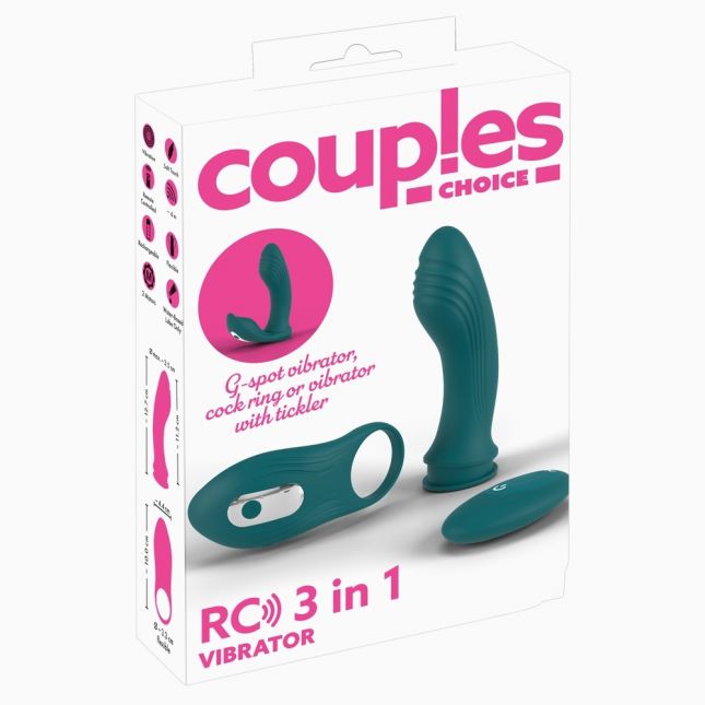 Couples Choice RC3in1 Vibrat