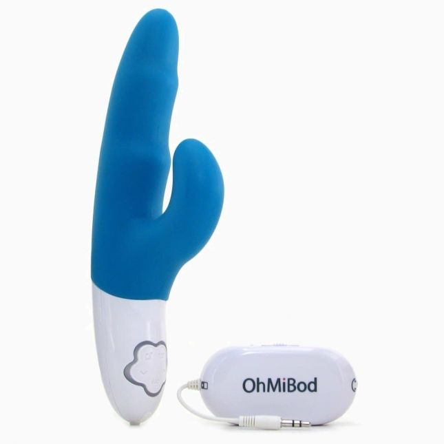 (SALE) Музыкальный вибратор-кролик OhMiBod - Freestyle :W Music Vibrator, два мощных мотора