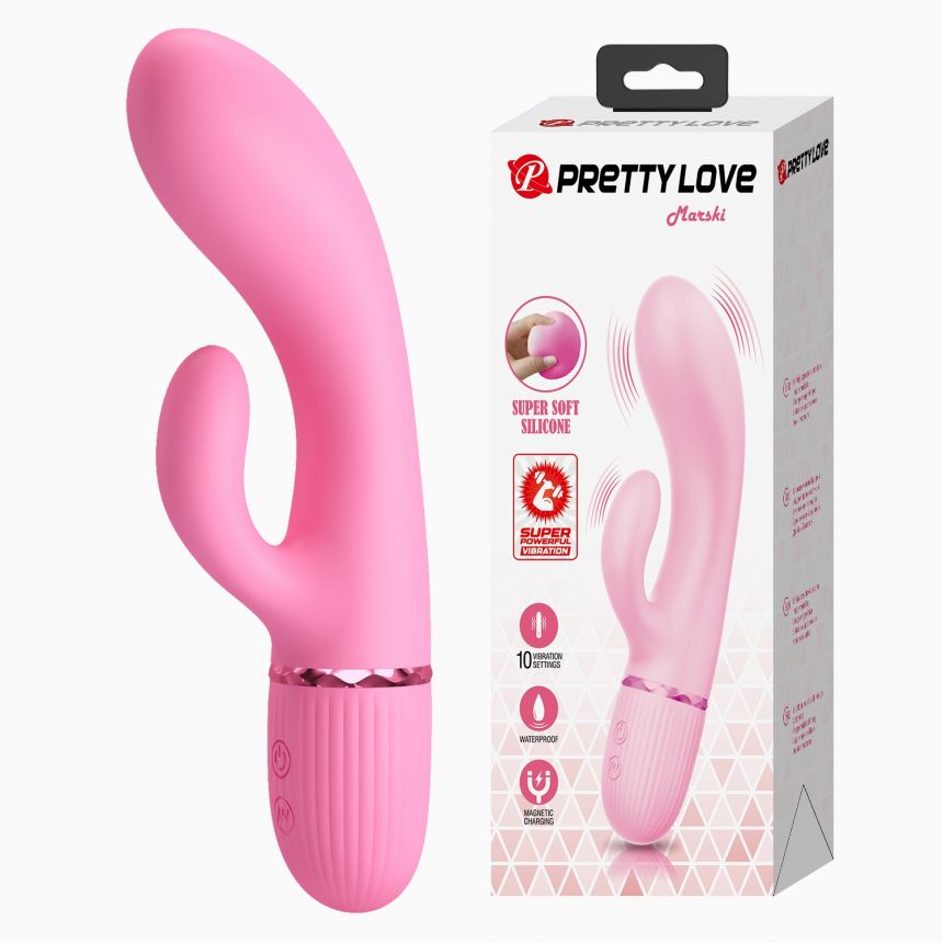 Вібратор - Pretty Love Marski Vibrator Pink Вібратор - Pretty Love Marski Vibrator Pink