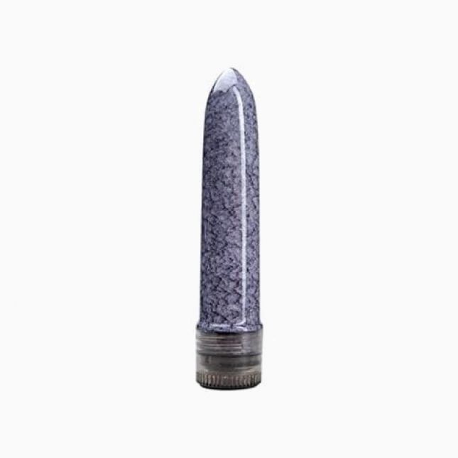 Topco Sales Marble Vibe 5 inch, Antique Gray - пластиковый вибратор, 10х2,5 см