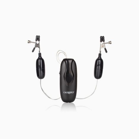 Вібростимулятори для грудей Vibrating Nipple Clamps