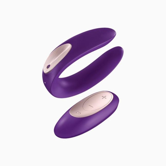 Вібратор для пар - Satisfyer Double Plus Remote