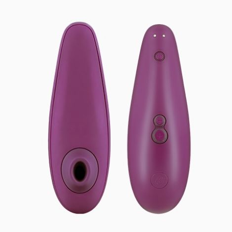 Womanizer Classic Dark Purple Вакуумний стимулятор, 14,8х4, 8 см