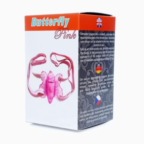 Вібростимулятор - Butterfly Pink Вібростимулятор - Butterfly Pink