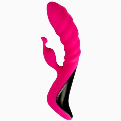 Вибратор Adrien Lastic Trigger с массирующими движениями ствола