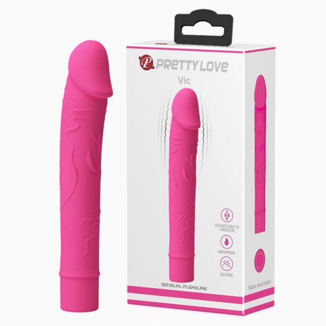 Вібратор - Pretty Love Vic Vibrator Pink Вібратор - Pretty Love Vic Vibrator Pink