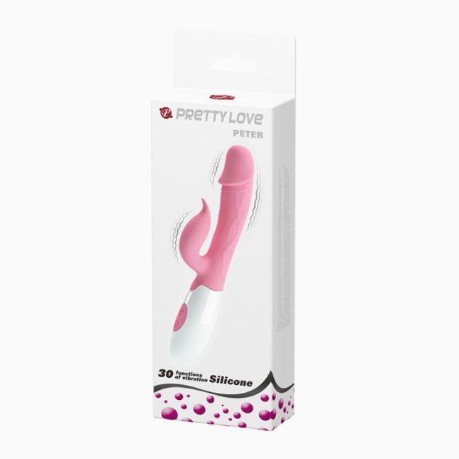Вібратор - Pretty Love Peter Vibrator Pink