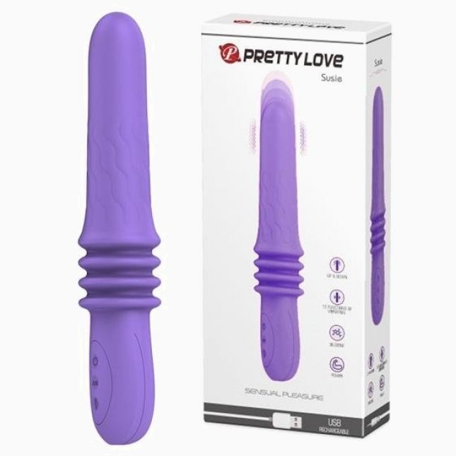 Вібратор - Pretty Love Suzie Up&Down Vibrator Purple Вібратор - Pretty Love Suzie Up&Down Vibrator Purple