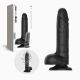 Фалоімітатор з вібрацією та ротацією Strap-On-Me Rotating & Vibrating Realistic Dildo – L – Black