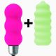 Віброяйце - Joystick Micro Set Gyro, pink/pistachio