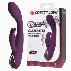 Вібратор - Pretty Love Emma Powerful Silicone Rabbit Vibrator
