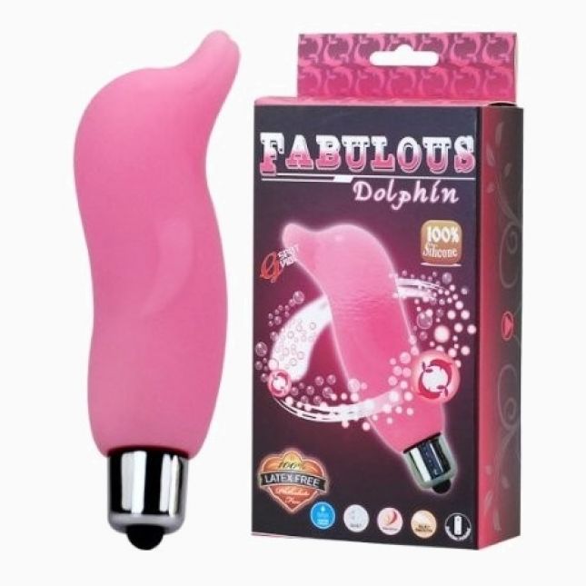 Fabulous Dolphin Pink mini Vibrator