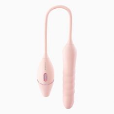 Пульсатор с вакуумным стимулятором KISSTOY Cathy III Pink