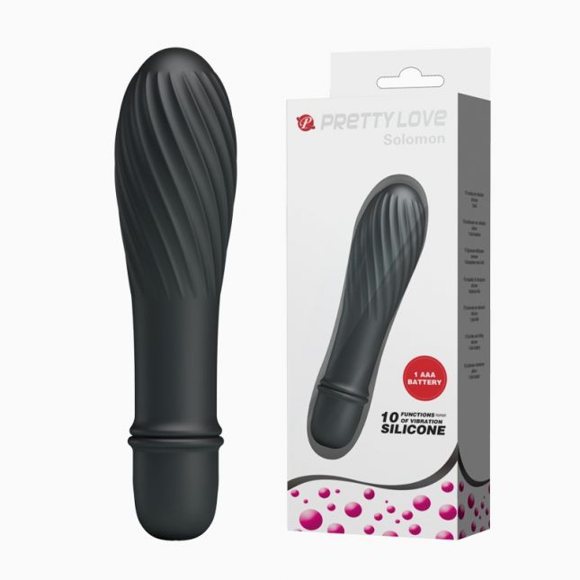Классический вибратор - Pretty Love Solomon Vibrator Black