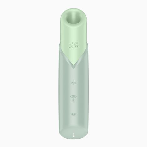 Вакуумний стимулятор Satisfyer Naughty Kiss, магнітна технологія 3D Air Pulse, 30 режимів роботи