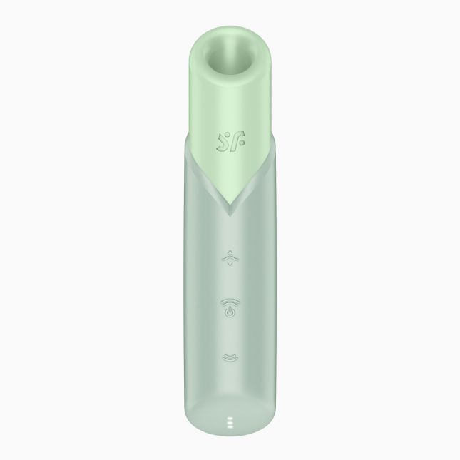 Вакуумный стимулятор Satisfyer Naughty Kiss, магнитная технология 3D Air Pulse, 30 режимов работы
