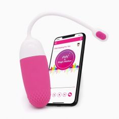 Смарт-віброяйце Magic Motion Vini Pink, керування зі смартфона