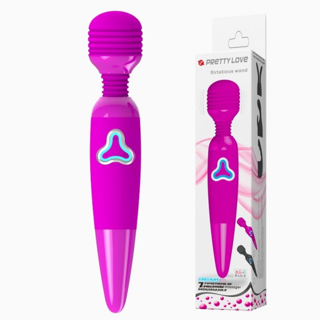 Классический вибратор - Pretty Love Flirtacious Wand Vibration Классический вибратор - Pretty Love Flirtacious Wand Vibration