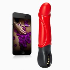 Стимулятор G -точки - Vibratissimo Lee, червоний/чорний