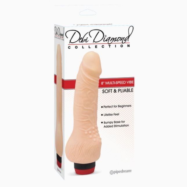 Реалістичний вібратор - Debi Diamond Collection 3