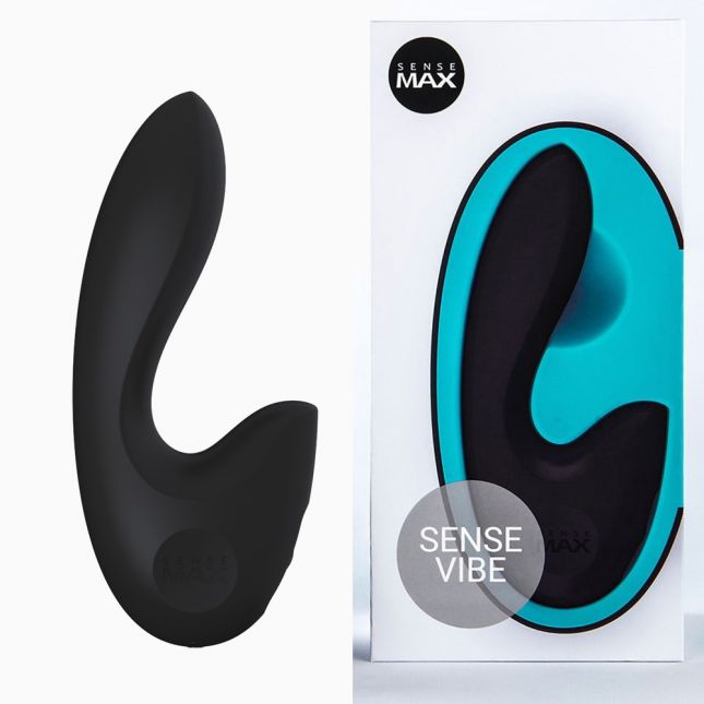 Комп'ютерний вібратор - Sense Vibe Black Vibro - Ei
