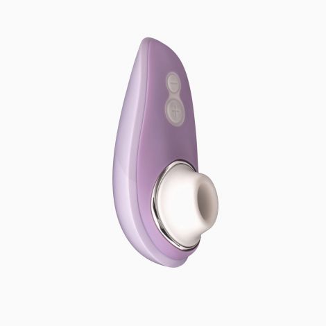 Вакуумний кліторальний стимулятор Womanizer Liberty Lilac, магнітна кришка, 2 насадки