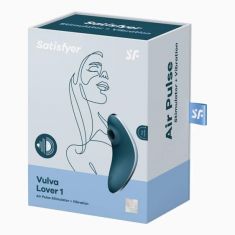 Вакуумний кліторальний вібратор - Satisfyer Vulva Lover 1 Blue