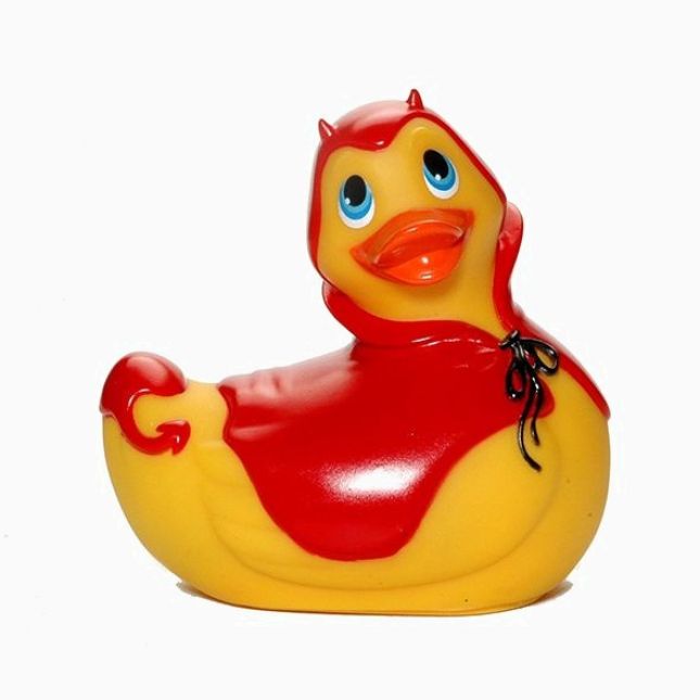 Вібромасажер I Rub My Duckie - Red Devil (BIG)