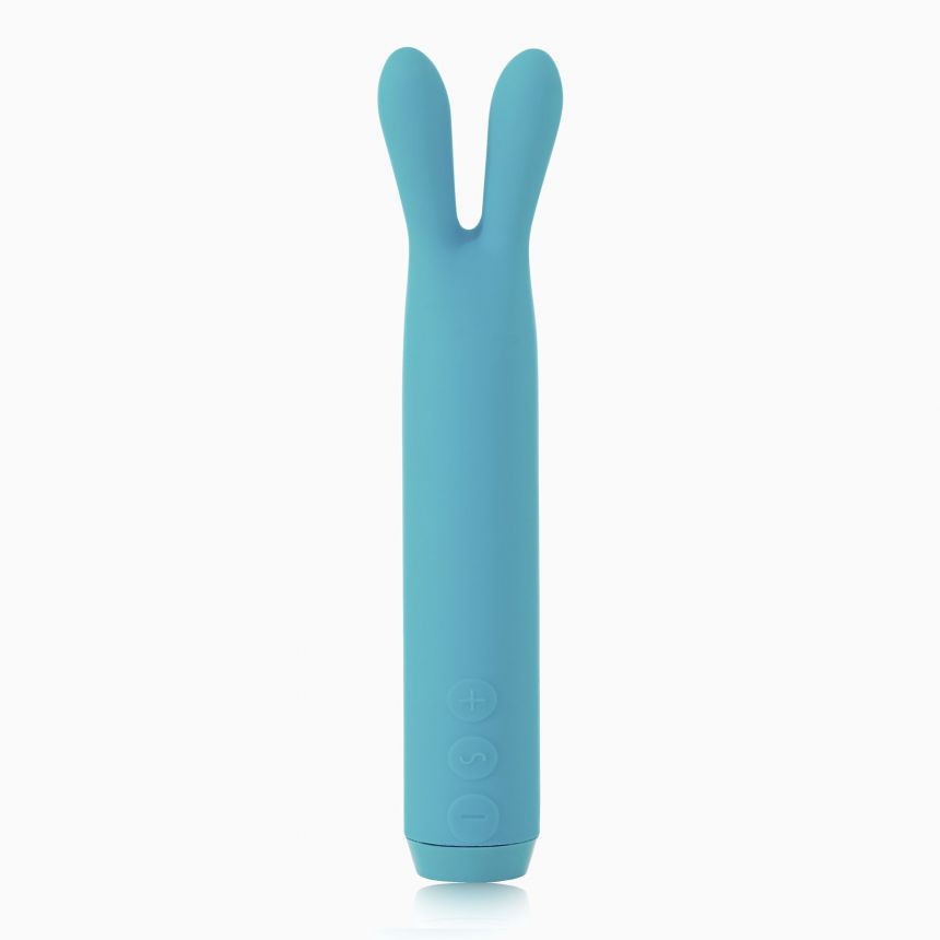 Вібратор з вушками Je Joue - Rabbit Bullet Vibrator Teal, глибока вібрація Вібратор з вушками Je Joue - Rabbit Bullet Vibrator Teal, глибока вібрація