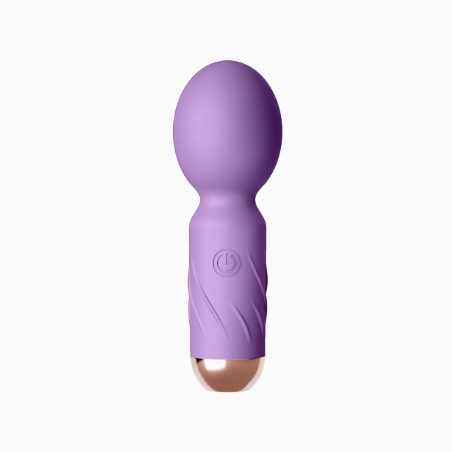 Міні вібромасажер - Cute Mini Wand Purple Міні вібромасажер - Cute Mini Wand Purple