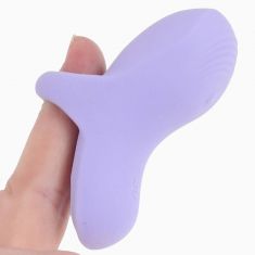 Вібратор на палець FUZU Sensa Skin Activated Fingertip Vibe – Pastel Purple, сенсорне керування, 8 режимів