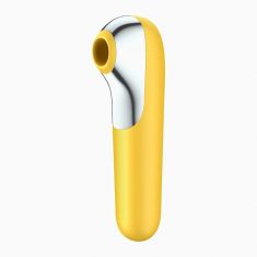 Смарт вибратор и вакуумный стимулятор 2-в-1 Satisfyer Dual Love Yellow Смарт вибратор и вакуумный стимулятор 2-в-1 Satisfyer Dual Love Yellow