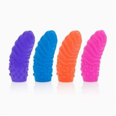 CalExotics Silicone Finger Swirls набор насадок 5.75х2.5 см.